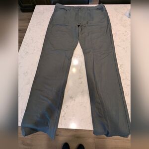 Perry Ellis Slim Fit Stretch Pants - Blue